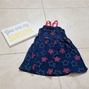 Little girls 4th of July summer dress